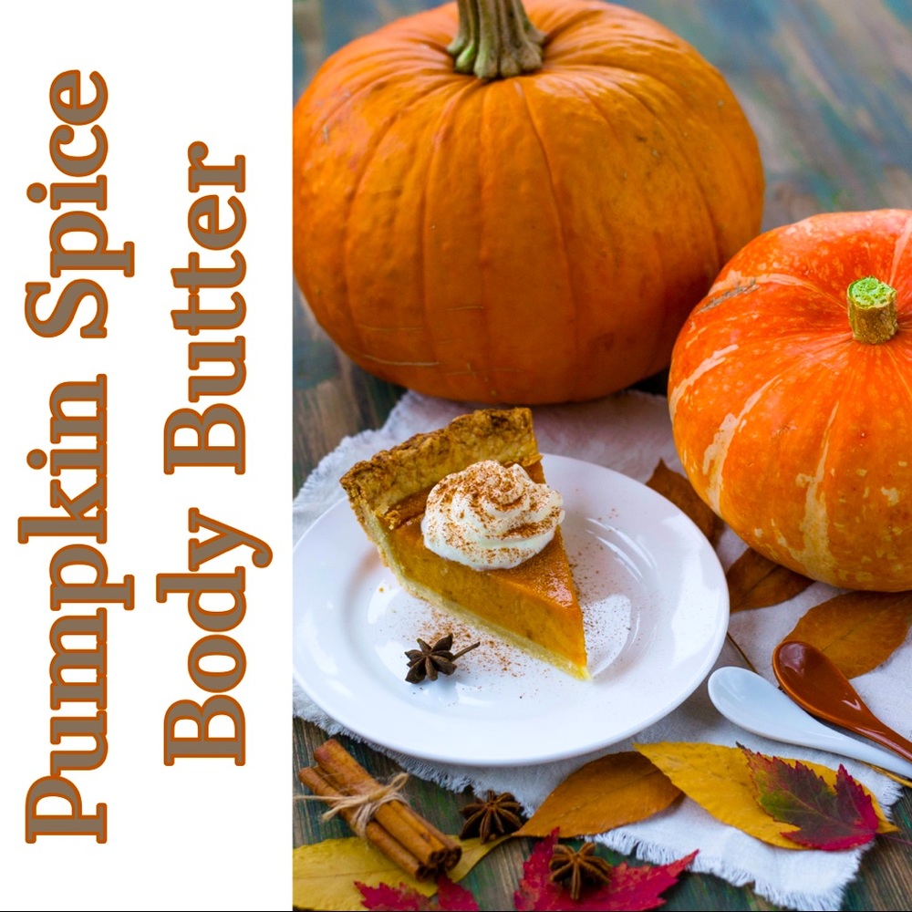Pumpkin Spice Whipped Body Butter hand crafted made fresh every time!
